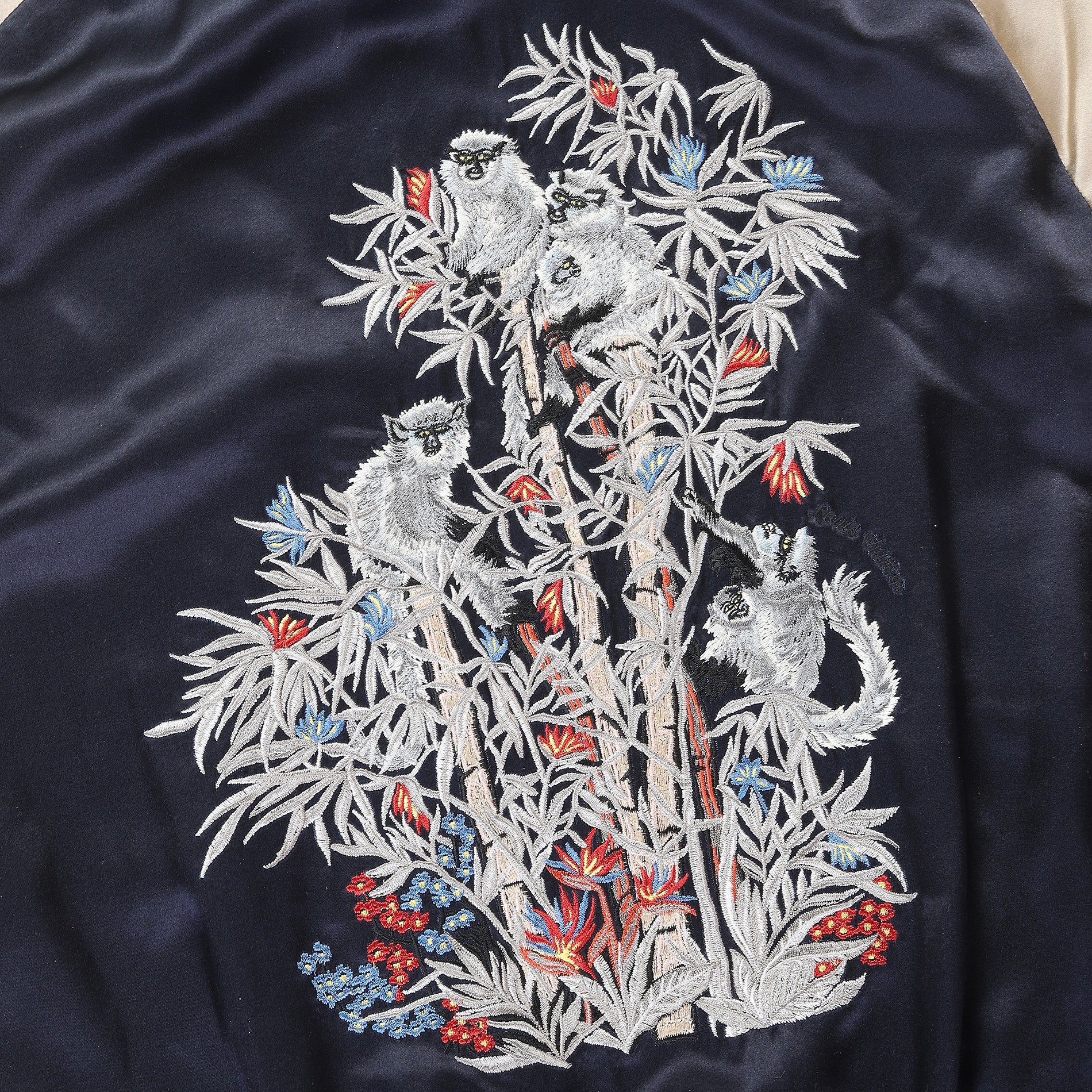 Louis Vuitton SS2016 Sample Monkey Embroidery Souvenir Jacket - Ākaibu Store