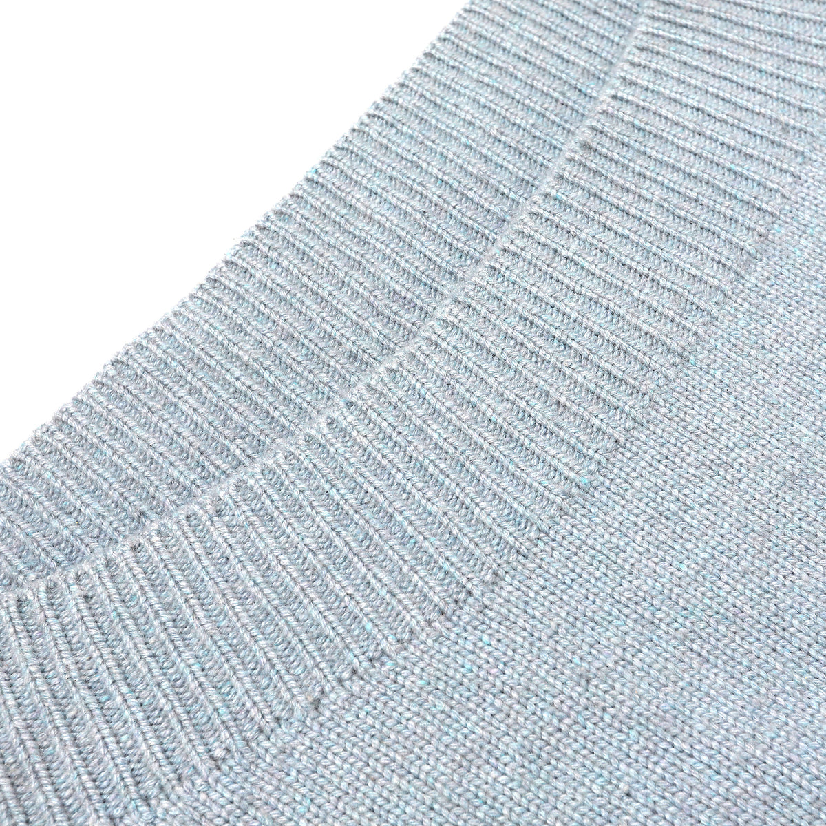 Celine by Phoebe Phibo Cropped Blue Cashmere Knit