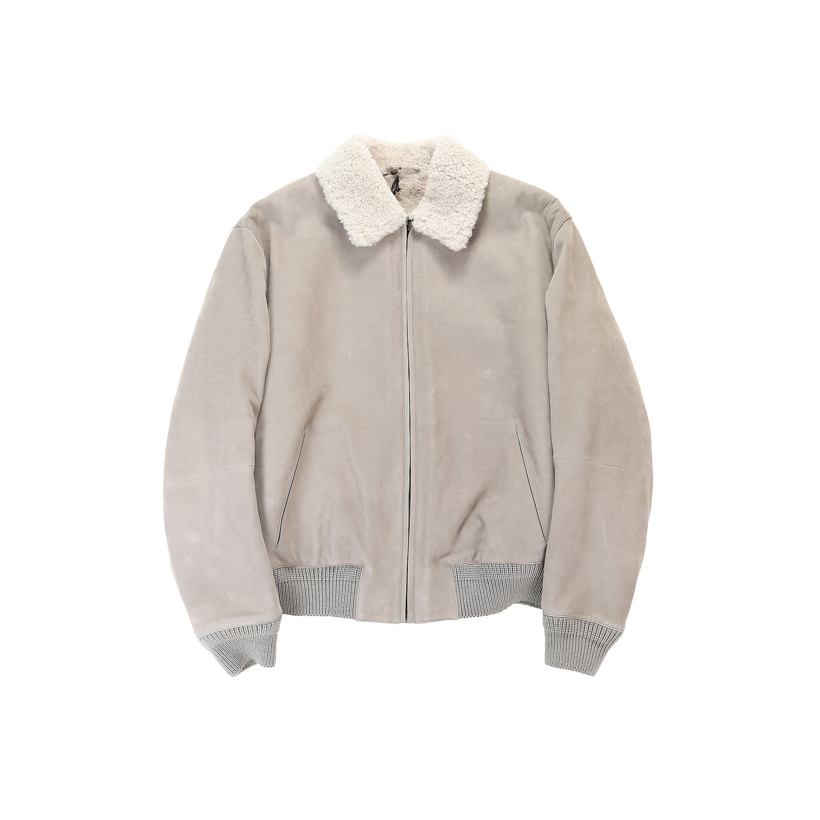 Berluti FW2018 by Haider Ackermann Nubuk Shearling Jacket