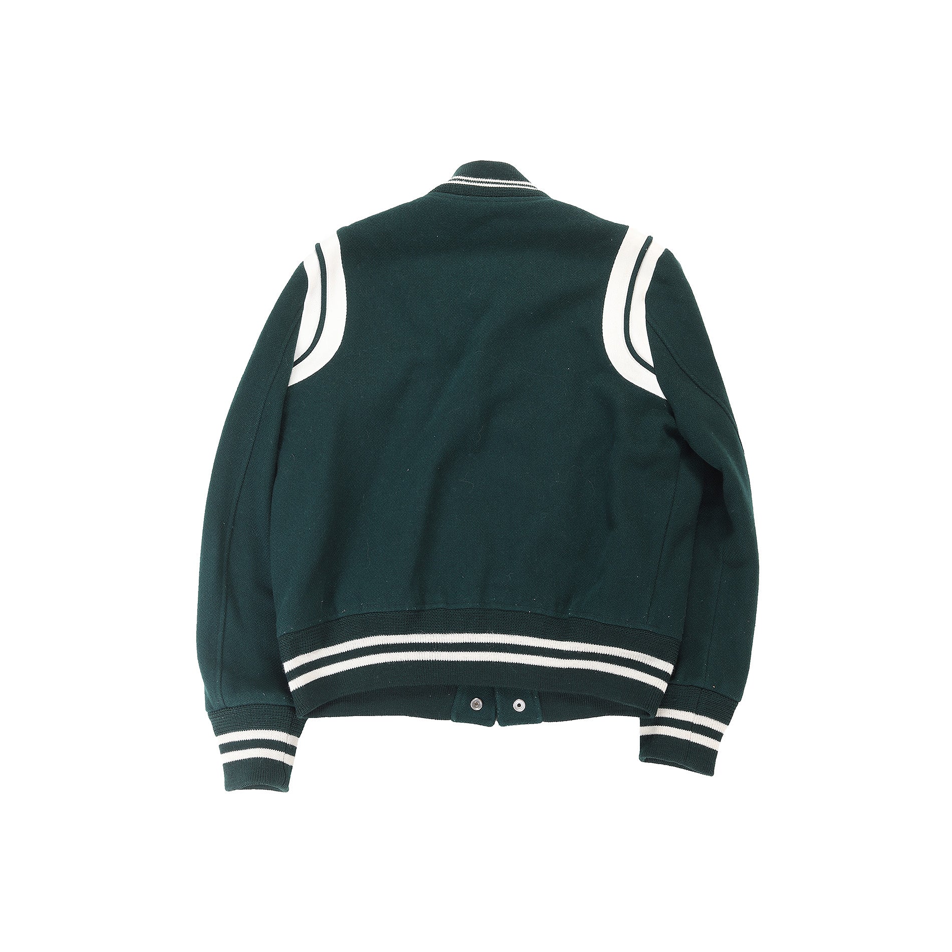 Emblem Varsity Jacket - Forest Green – Hours