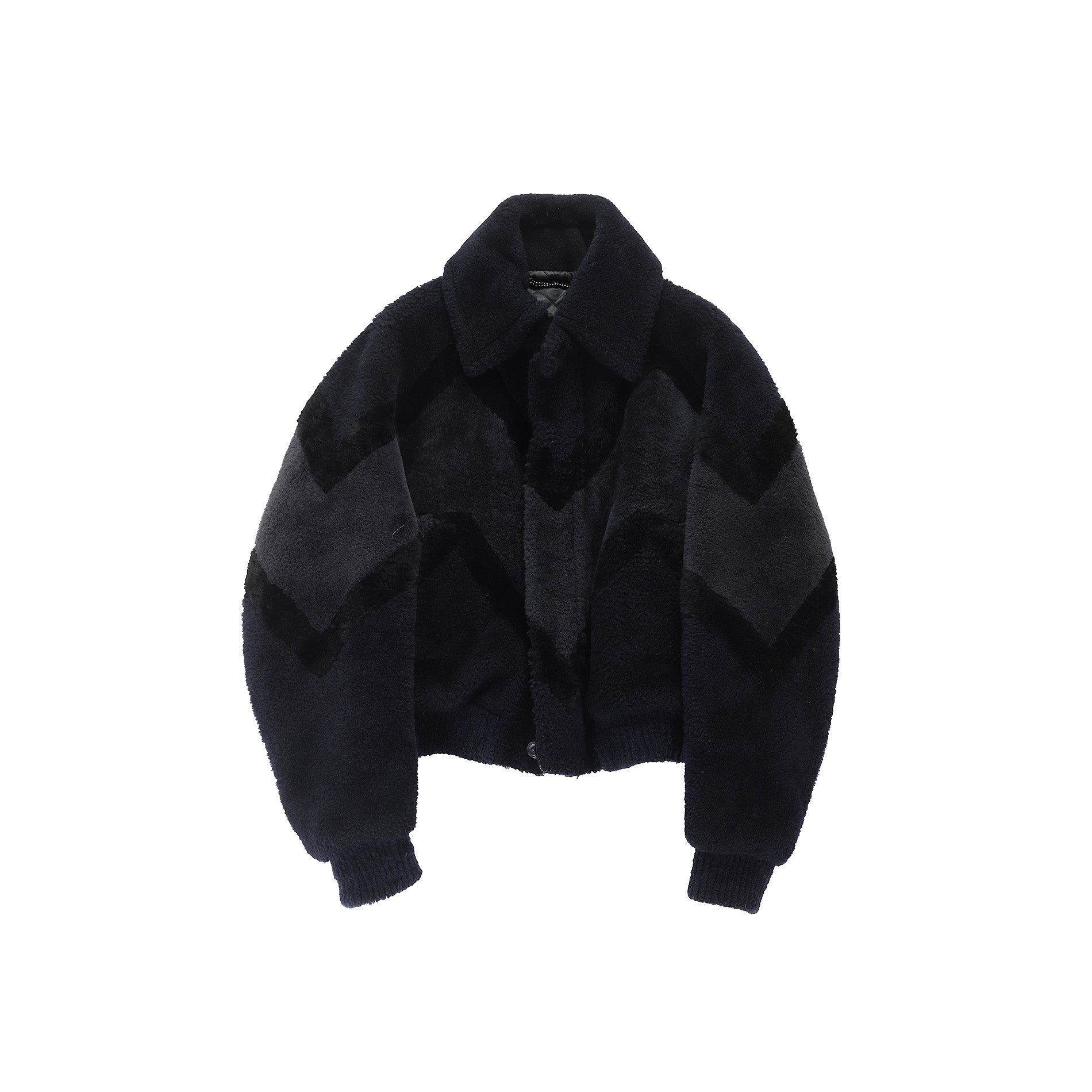 Burberry Prorsum FW13 Sample Shaved Shearling Bomber Jacket