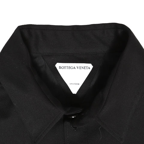 Bottega Veneta by Daniel Lee Black Staff Shirt