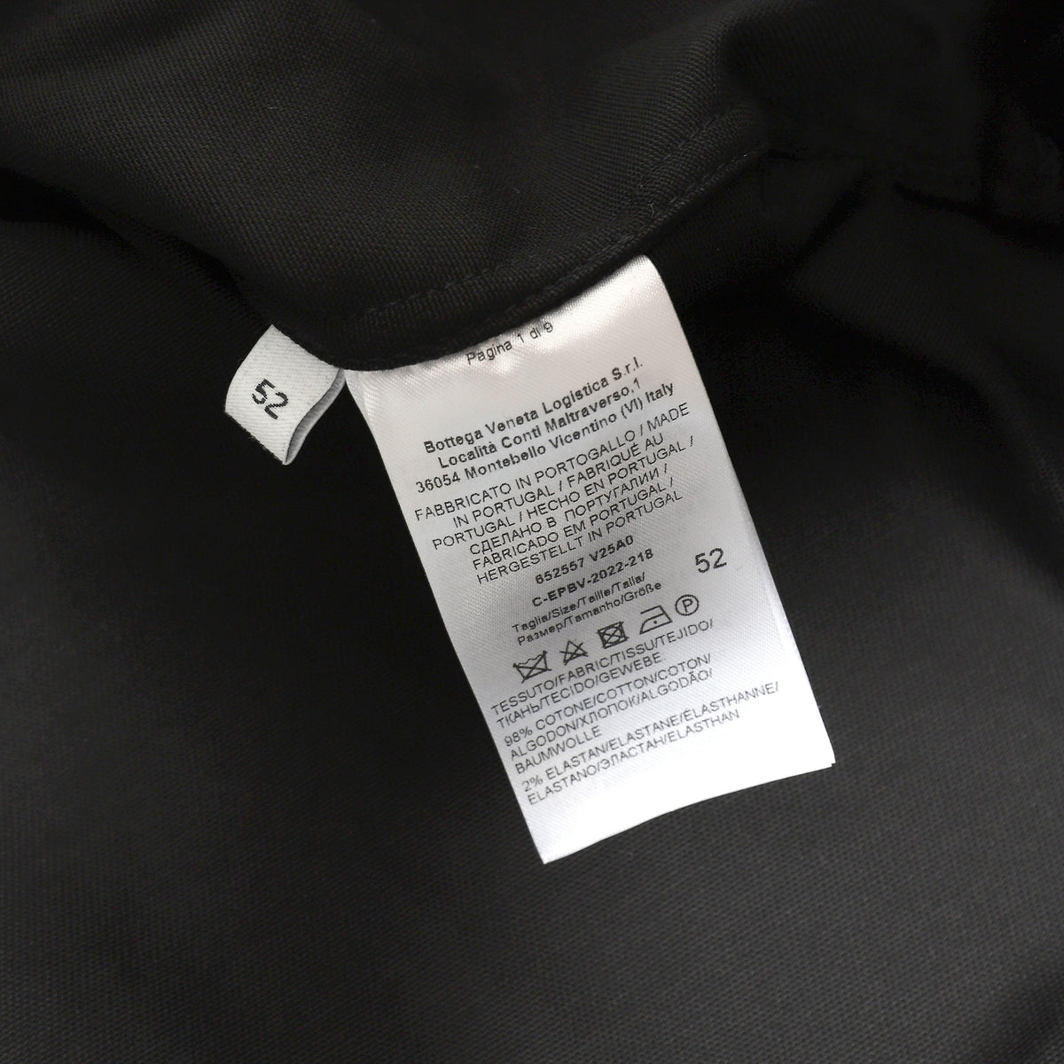 Bottega Veneta by Daniel Lee Black Staff Shirt