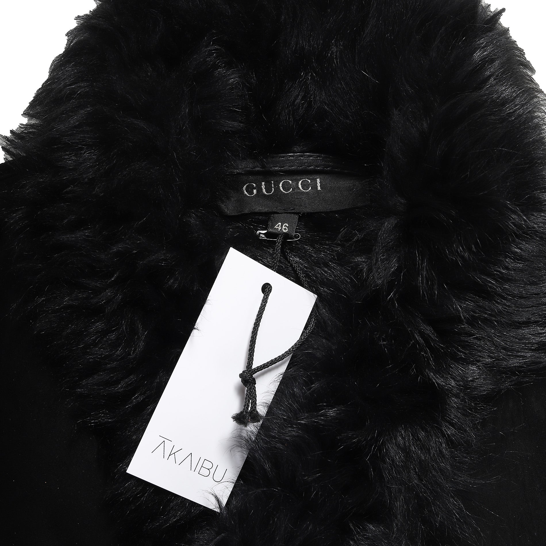 Gucci 90s by Tom Ford Shearling Fur Coat - Ākaibu Store