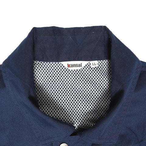 Kansai Yamamoto Navy Blue Workwear Shirt