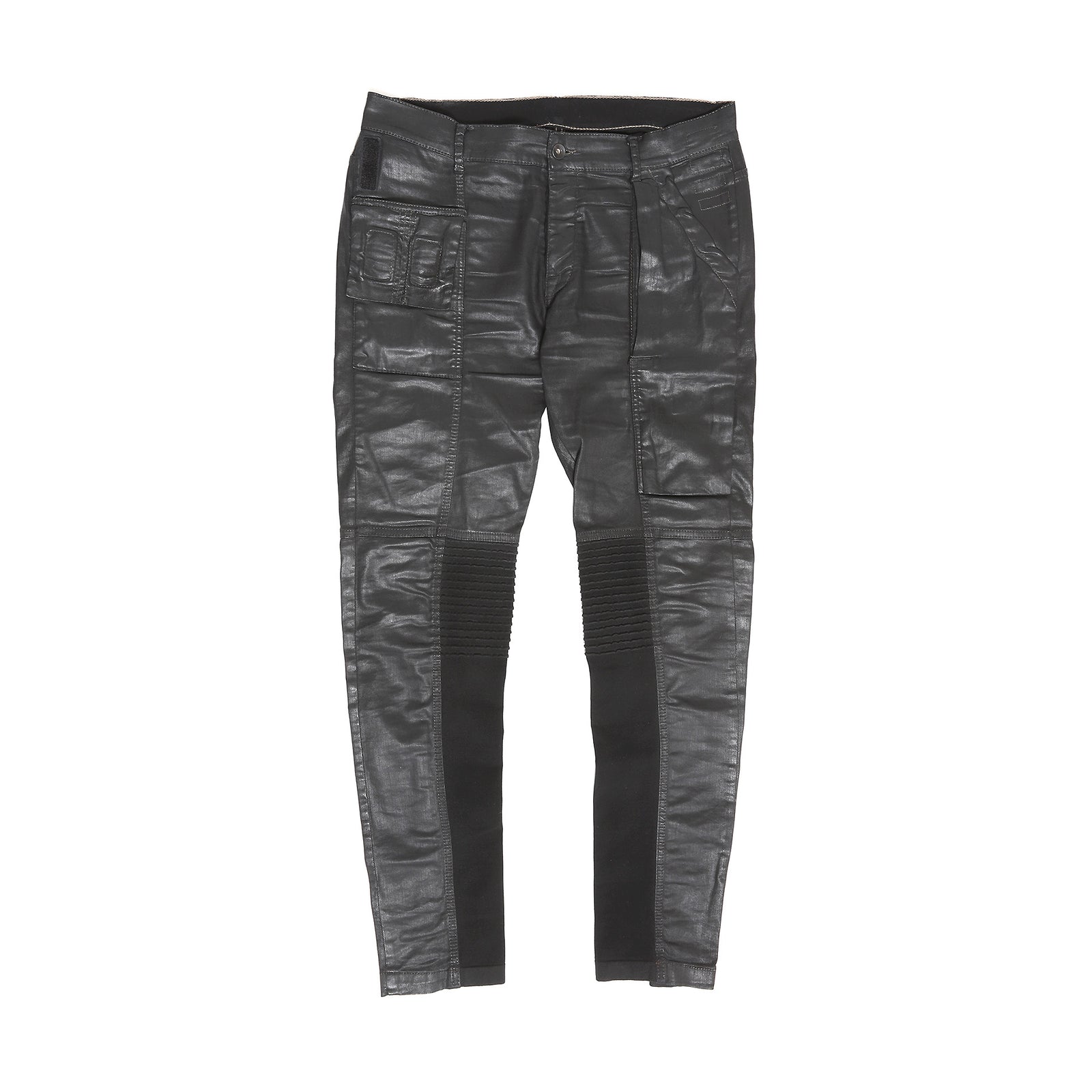 Rick Owens DRKSHDW FW15 Waxed Memphis Pants