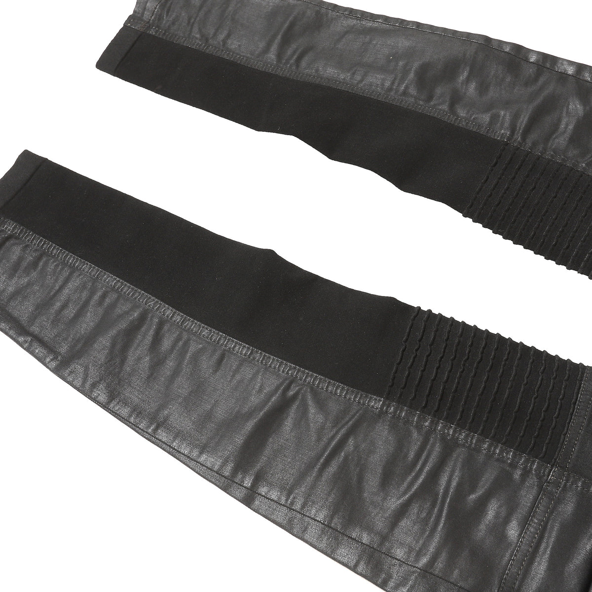 Rick Owens DRKSHDW FW15 Waxed Memphis Pants