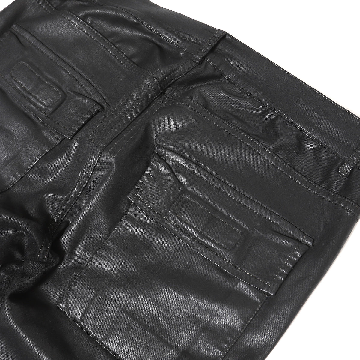 Rick Owens DRKSHDW FW15 Waxed Memphis Pants
