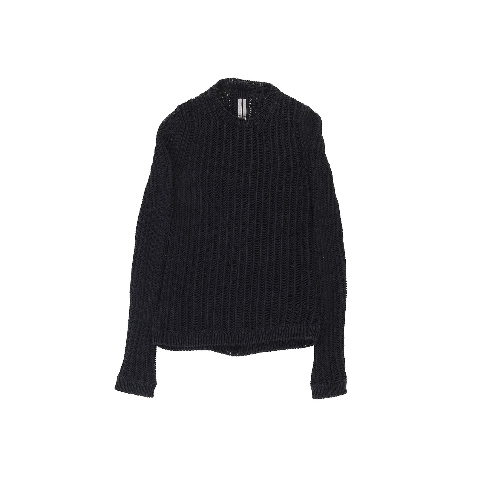 Rick Owens SS16 Cyclops Structured Glitter Knit Sweater