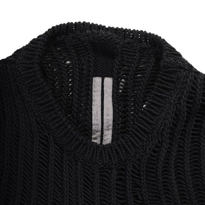 Rick Owens SS16 Cyclops Structured Glitter Knit Sweater