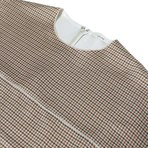 Celine by Phoebe Philo Houndstooth Blouse