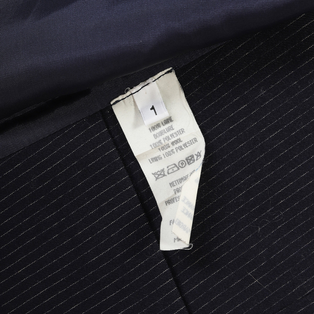 Maison Martin Margiela Artisanal Reversed Pinstripe Waistcoat