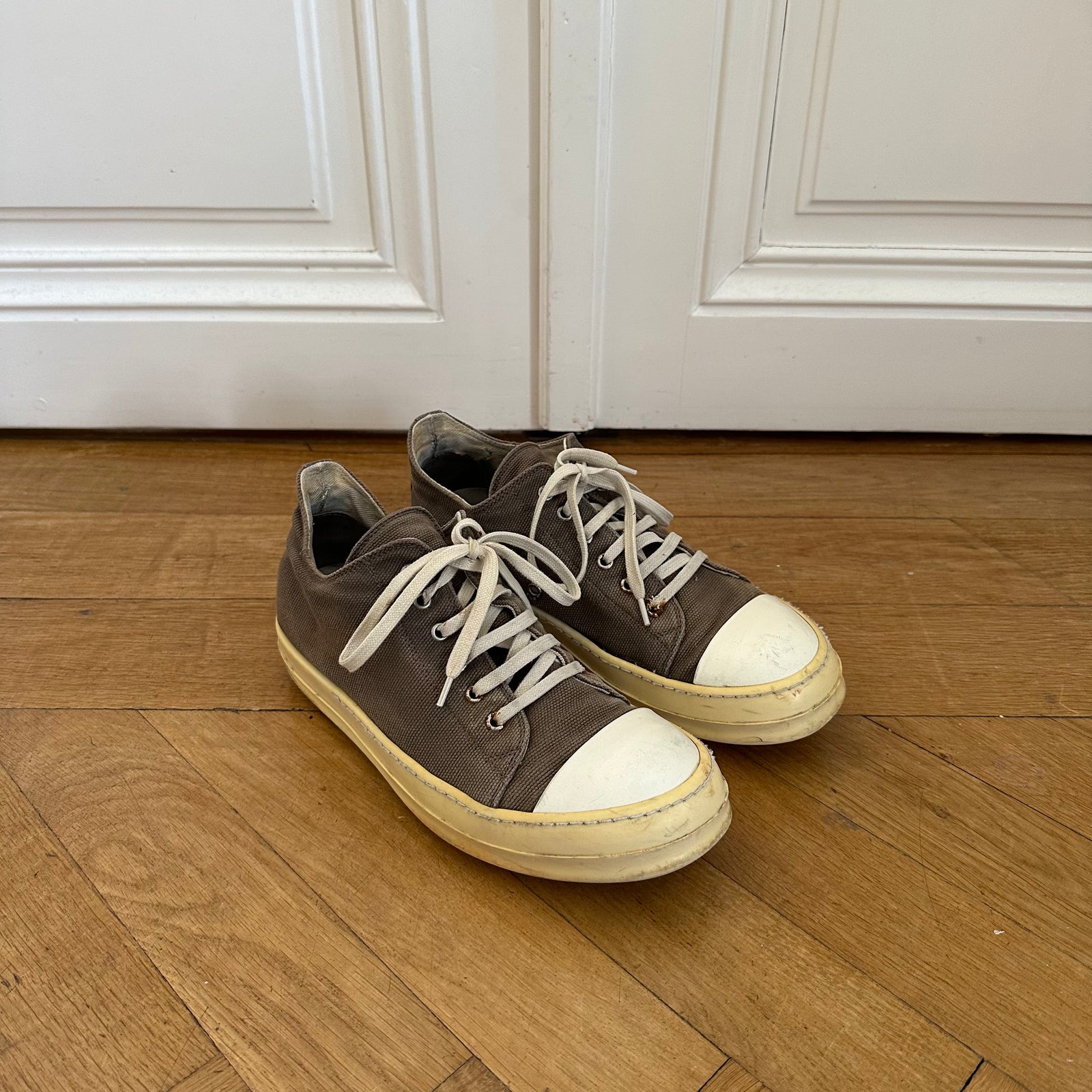 Rick Owens DRKSHDW Canvas Dust Ramones