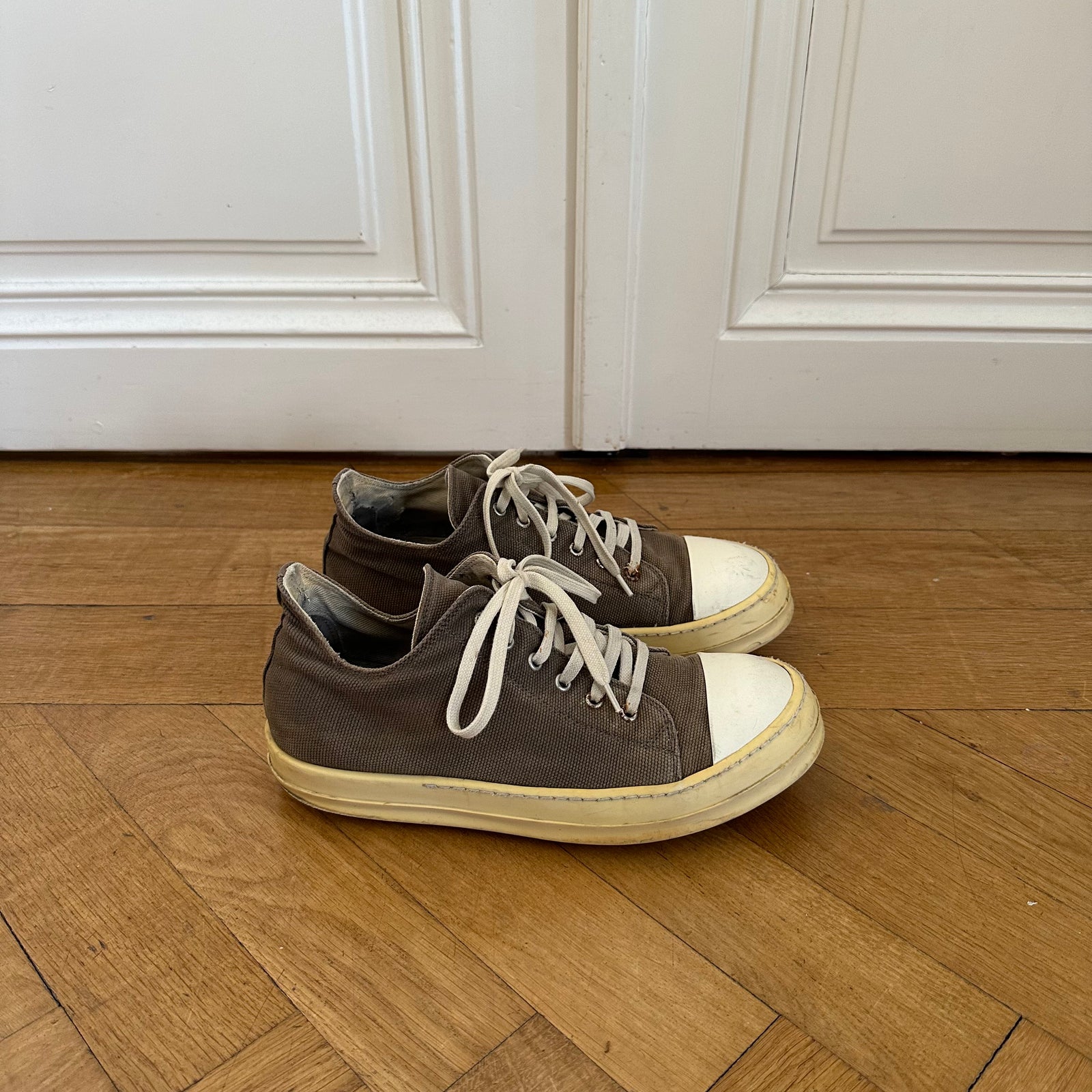 Rick Owens DRKSHDW Canvas Dust Ramones