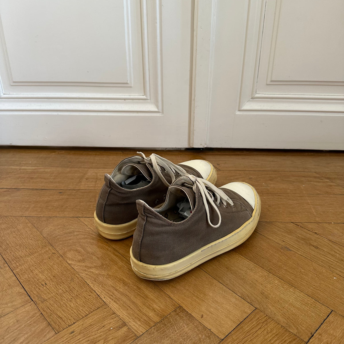 Rick Owens DRKSHDW Canvas Dust Ramones