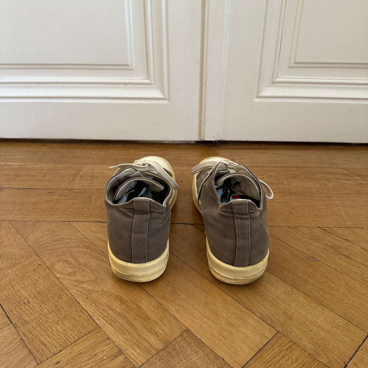 Rick Owens DRKSHDW Canvas Dust Ramones