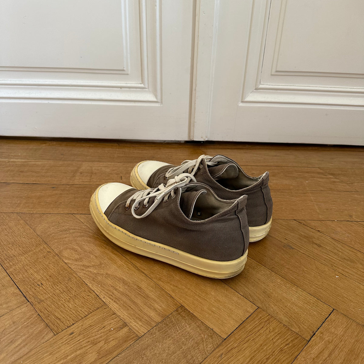 Rick Owens DRKSHDW Canvas Dust Ramones