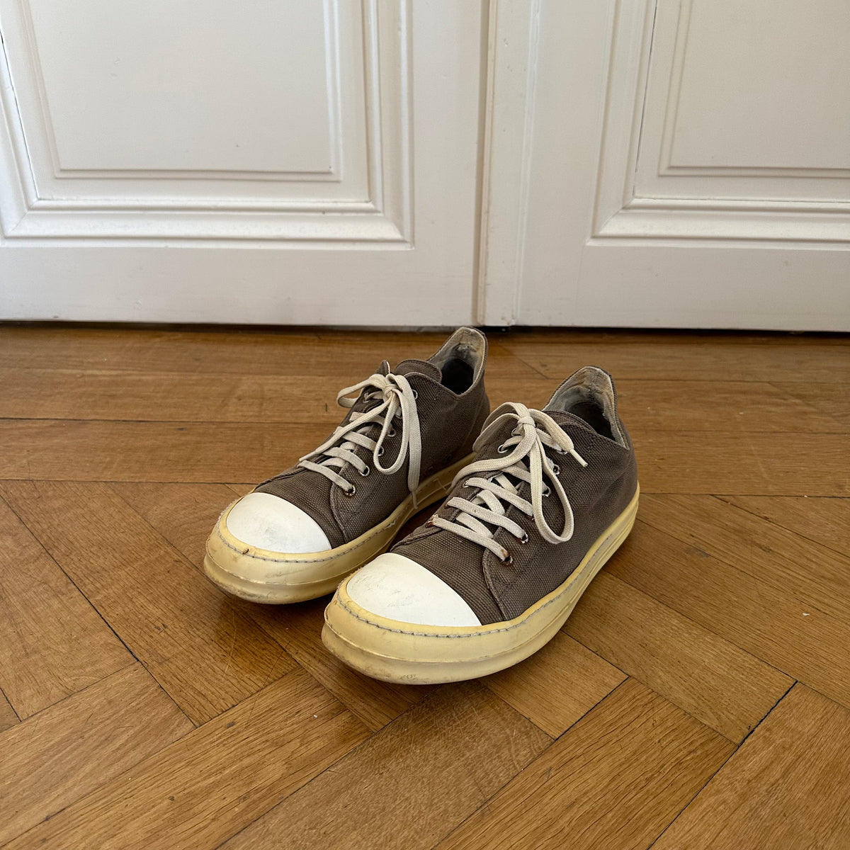 Rick Owens DRKSHDW Canvas Dust Ramones