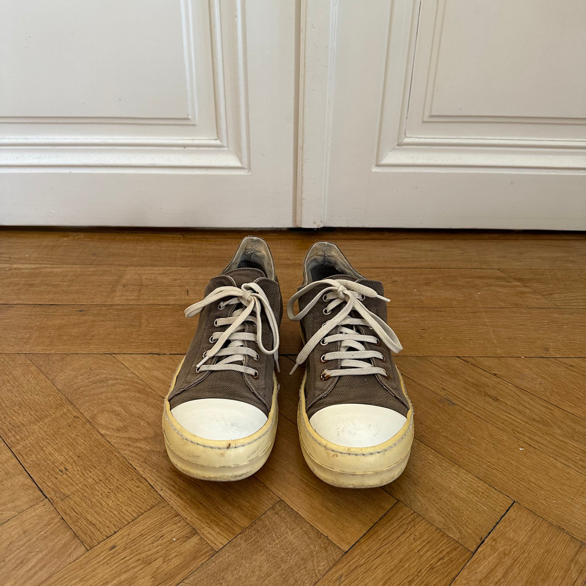 Rick Owens DRKSHDW Canvas Dust Ramones