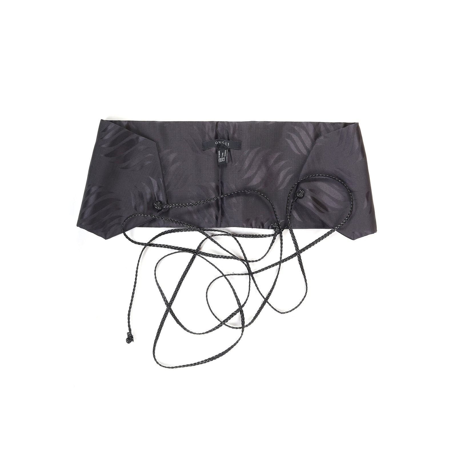 Gucci FW02 Kimono Silk Obi Belt