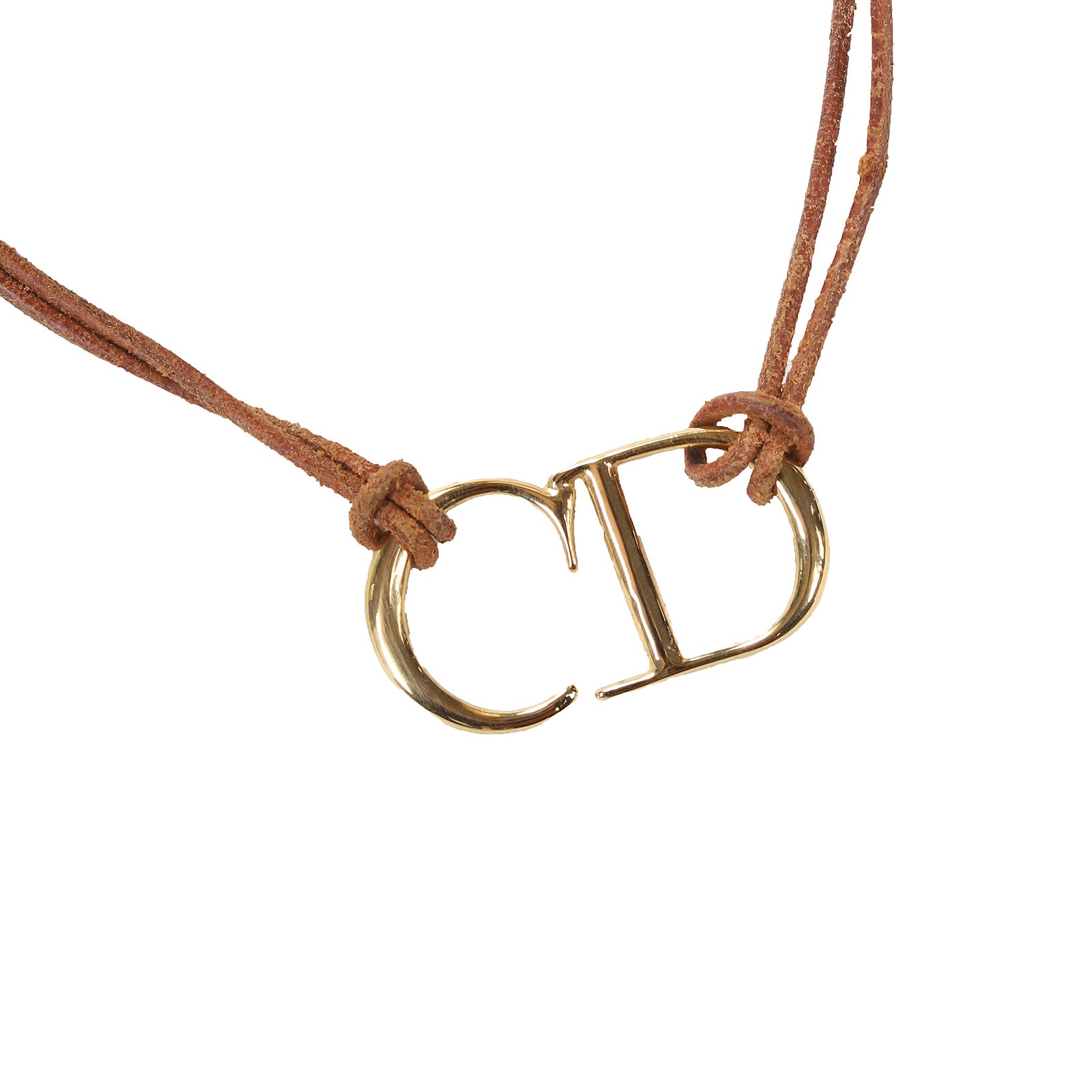 Christian Dior by John Galliano 2000s CD Logo Choker