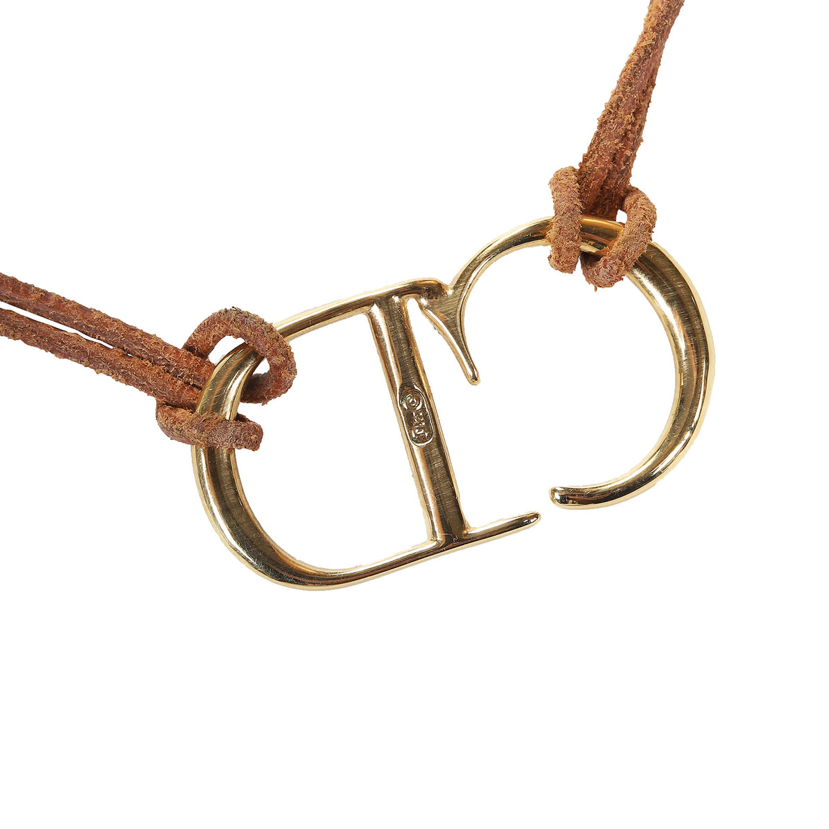 Christian Dior by John Galliano 2000s CD Logo Choker