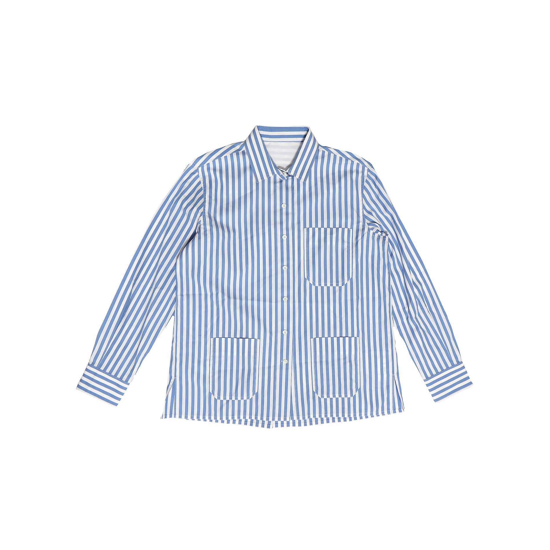 Celine by Phoebe Philo Oversized Striped Shirt - Ākaibu Store