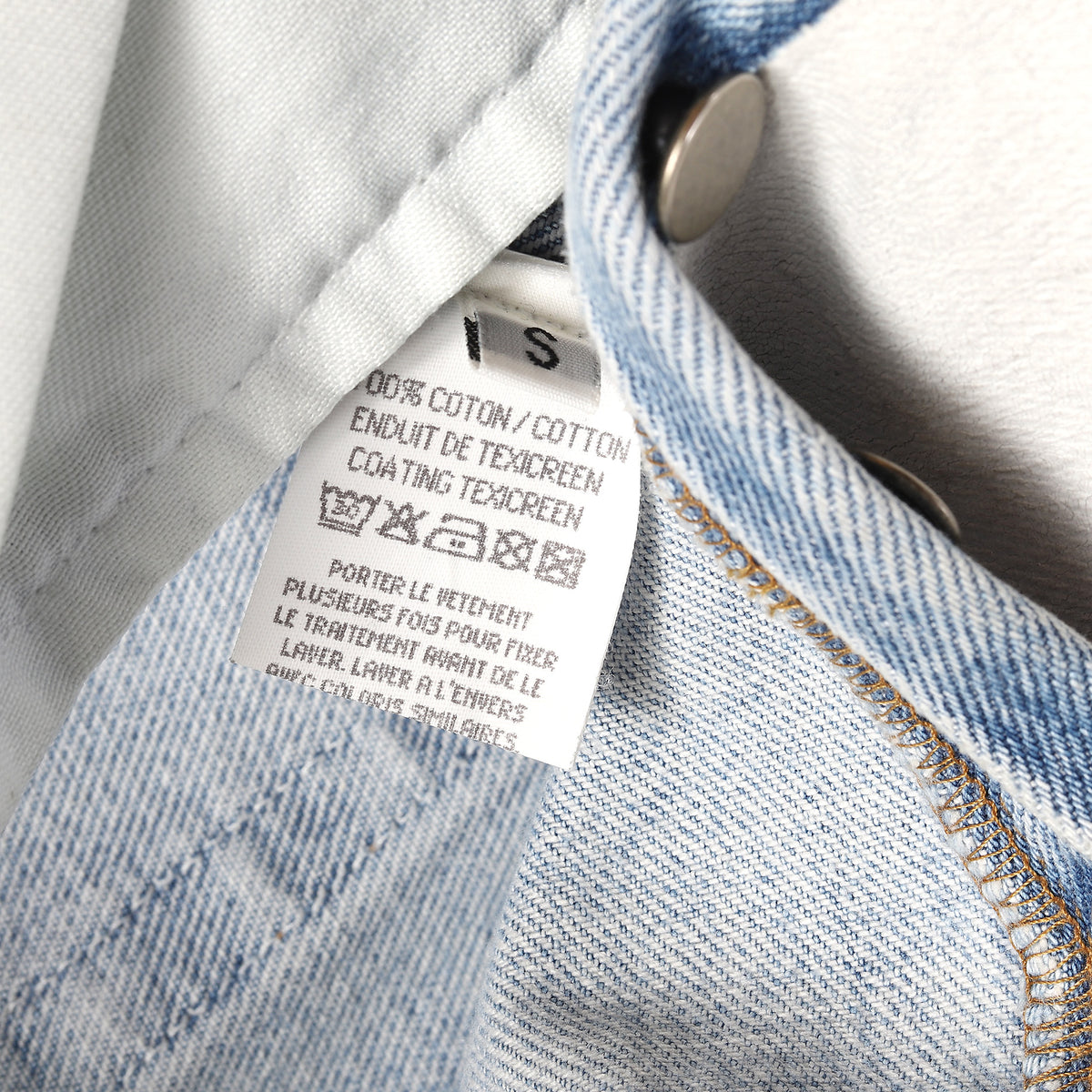 Maison Martin Margiela 1999 Artisanal White Painted Denim Pants