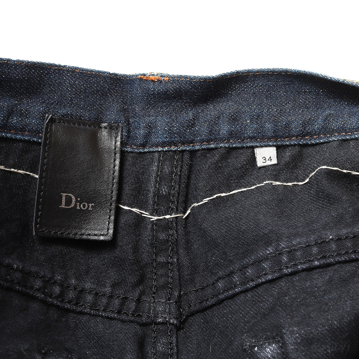 Dior Homme AW06 Cummerbund Denim