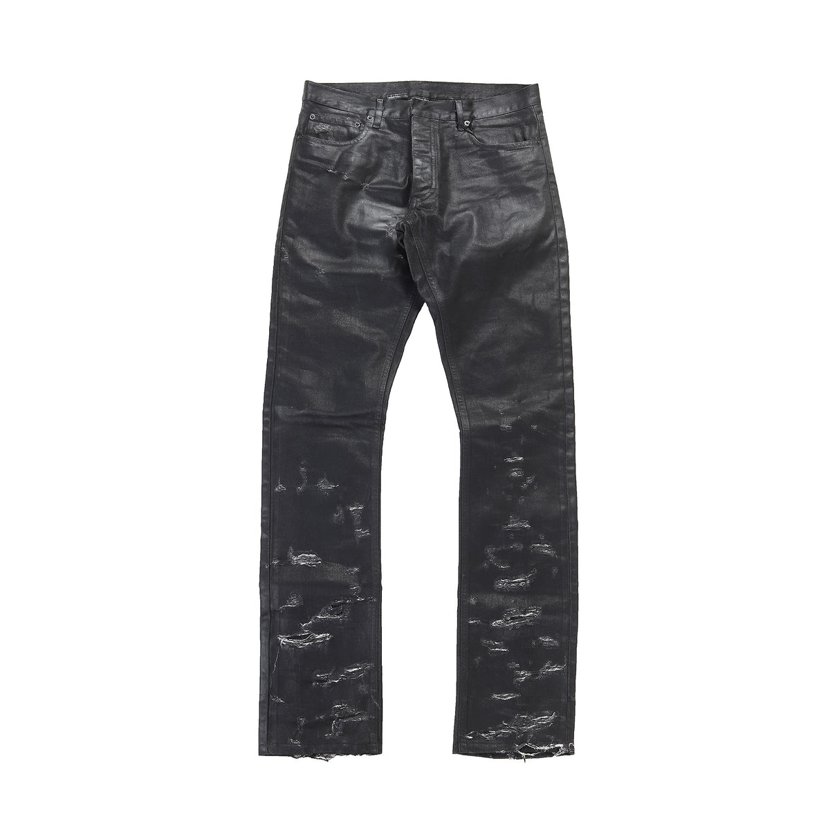 Dior Homme SS04 Strip Waxed Destroyed Denim