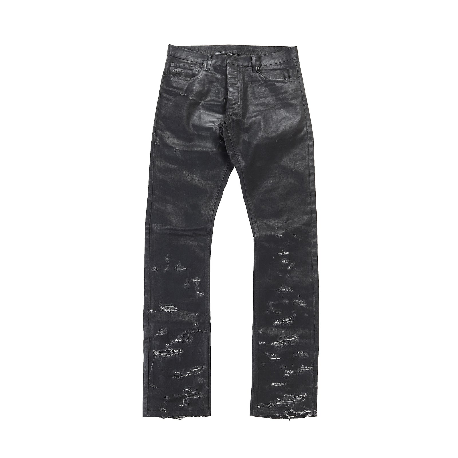 Dior Homme SS04 Strip Waxed Destroyed Denim