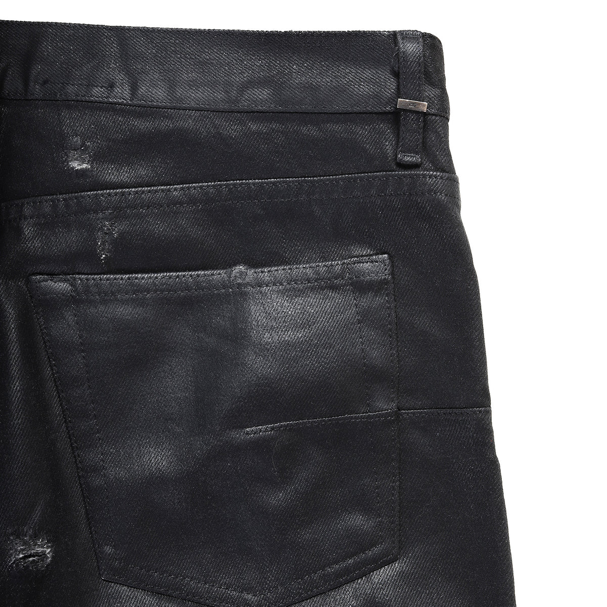 Dior Homme SS04 Strip Waxed Destroyed Denim