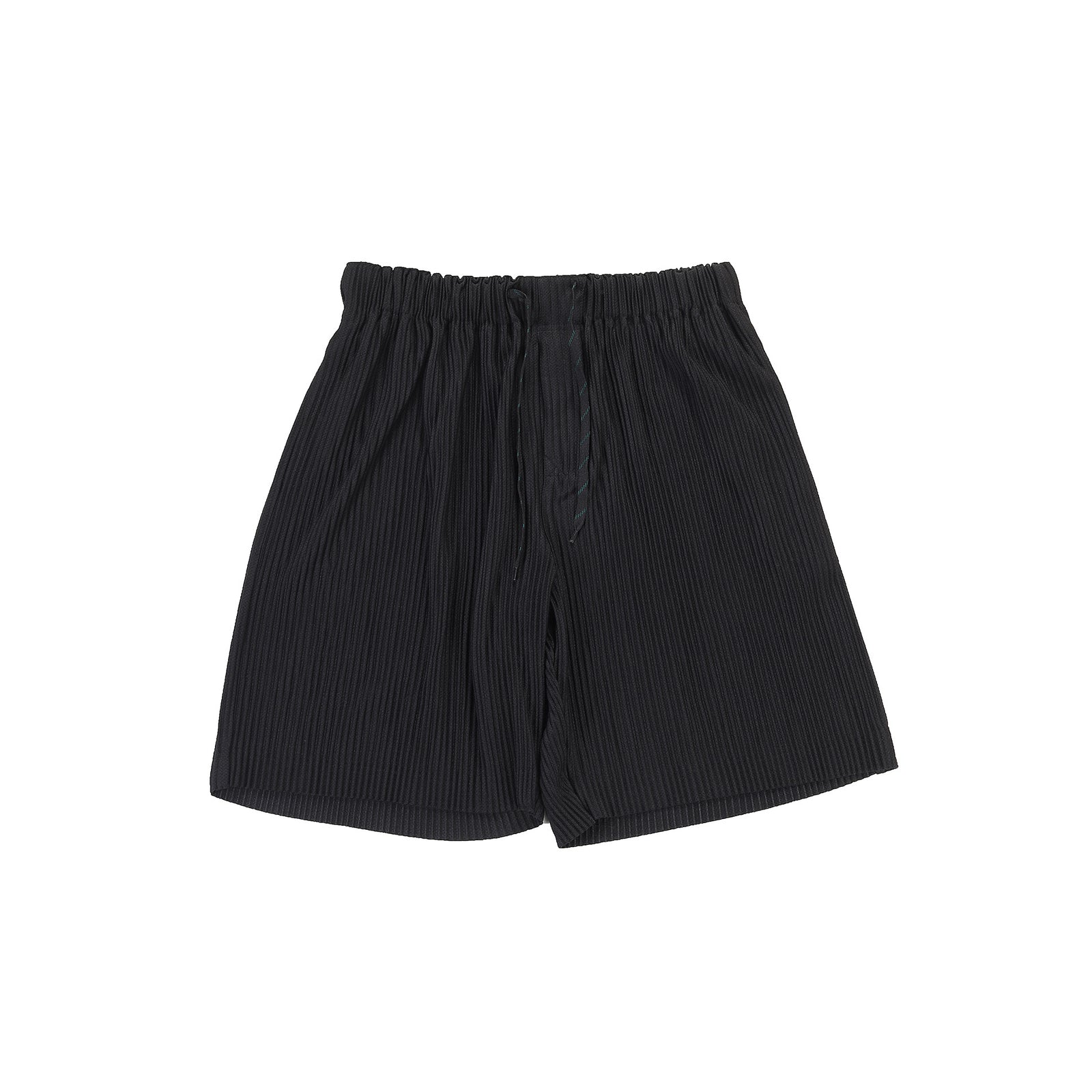 Issey Miyake Homme Plisse Black Pleated Shorts