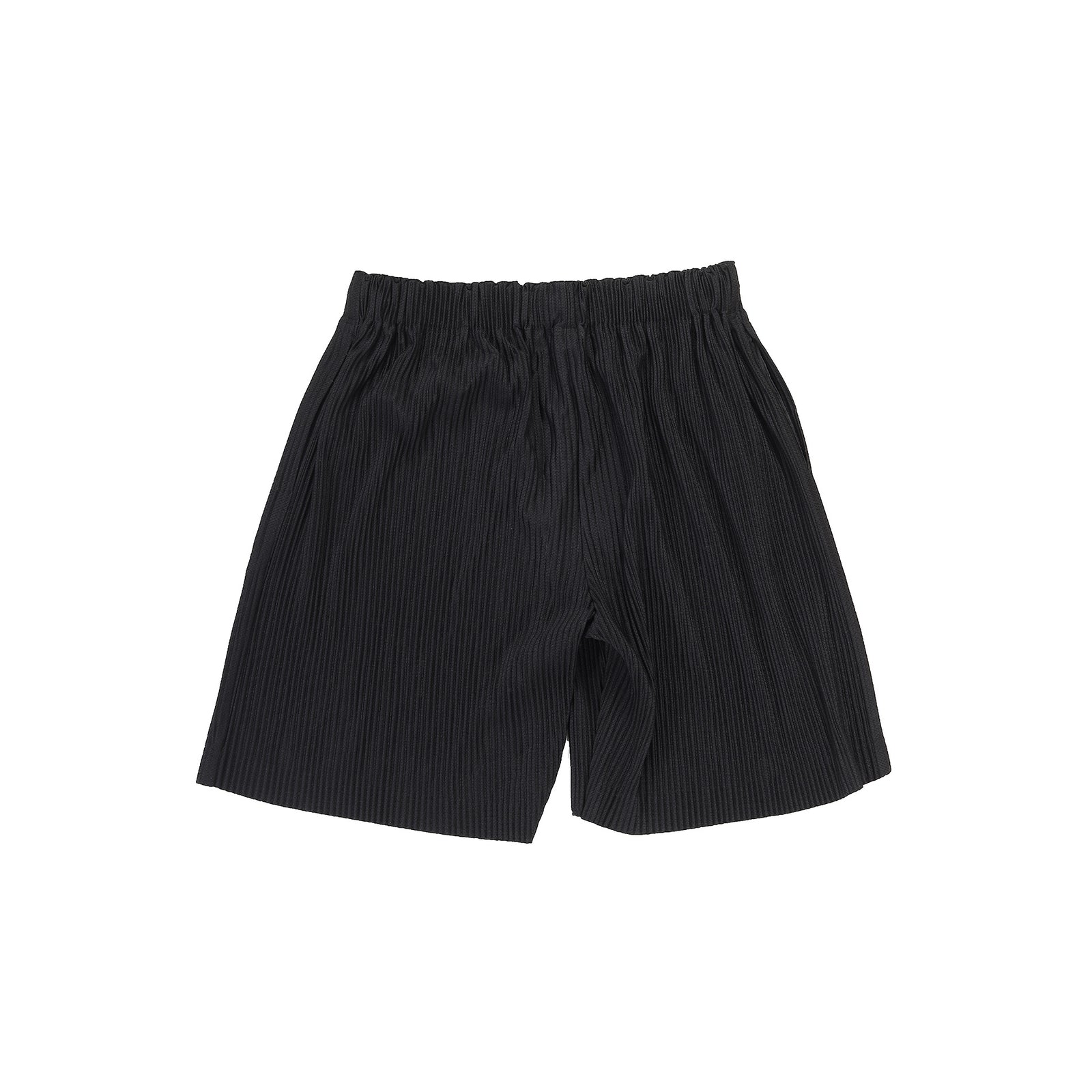Issey Miyake Homme Plisse Black Pleated Shorts