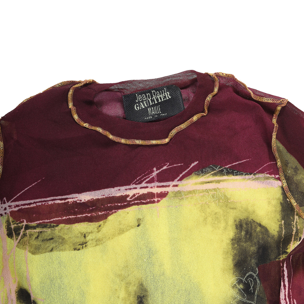 Jean Paul Gaultier SS99 Venus De Milo Mesh Top