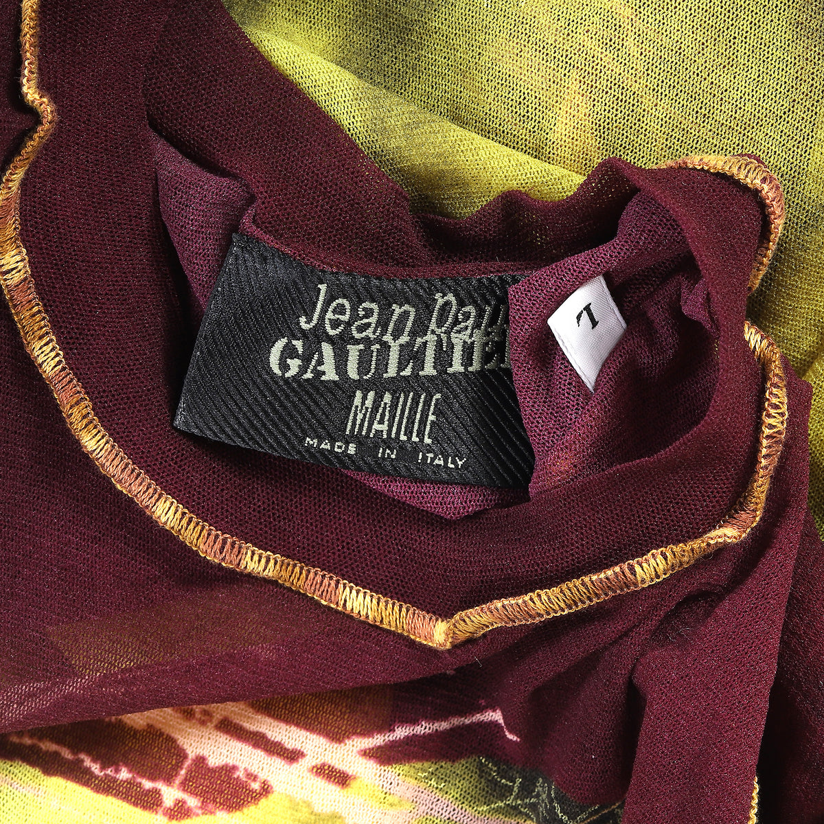 Jean Paul Gaultier SS99 Venus De Milo Mesh Top