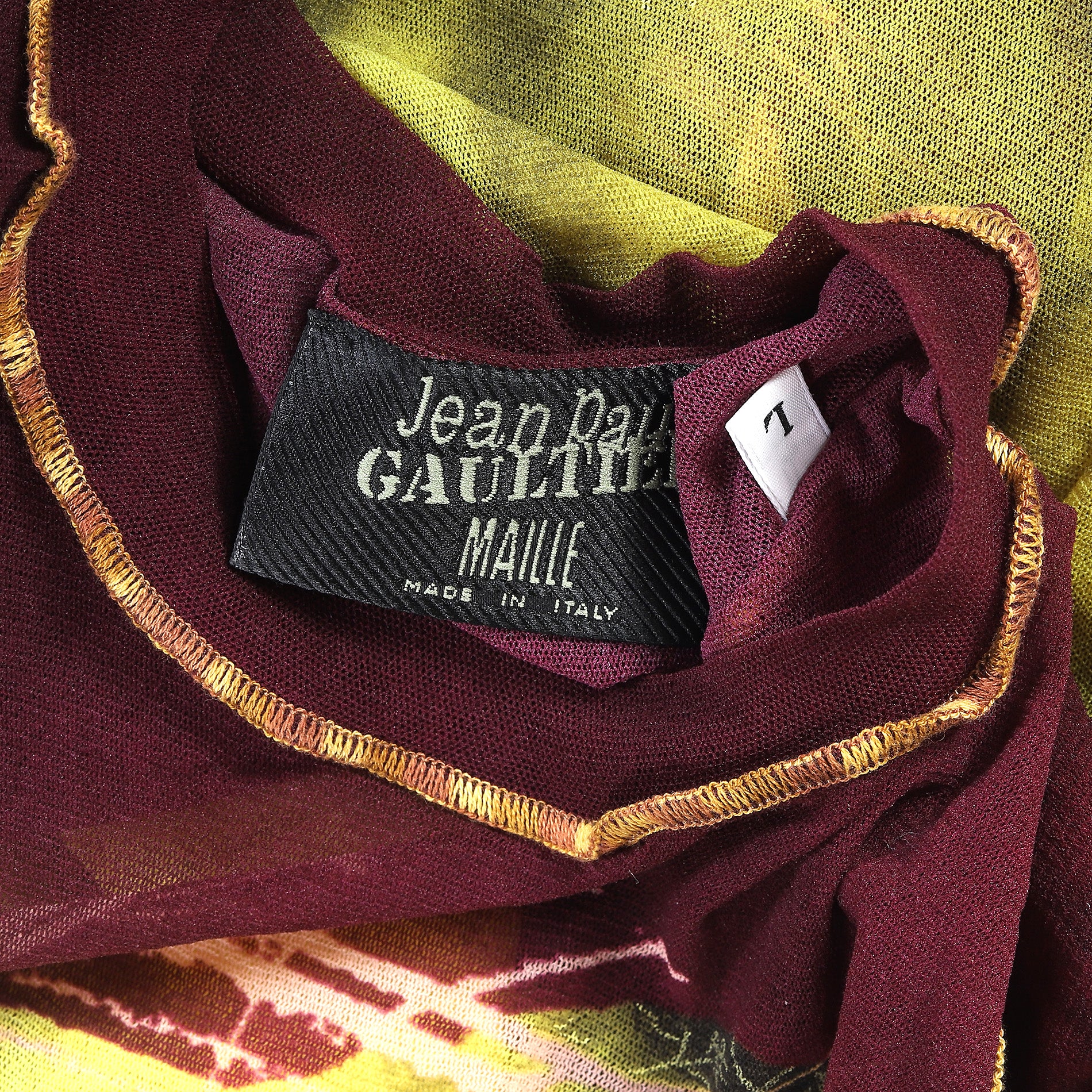 Jean Paul Gaultier SS99 Venus De Milo Mesh Top