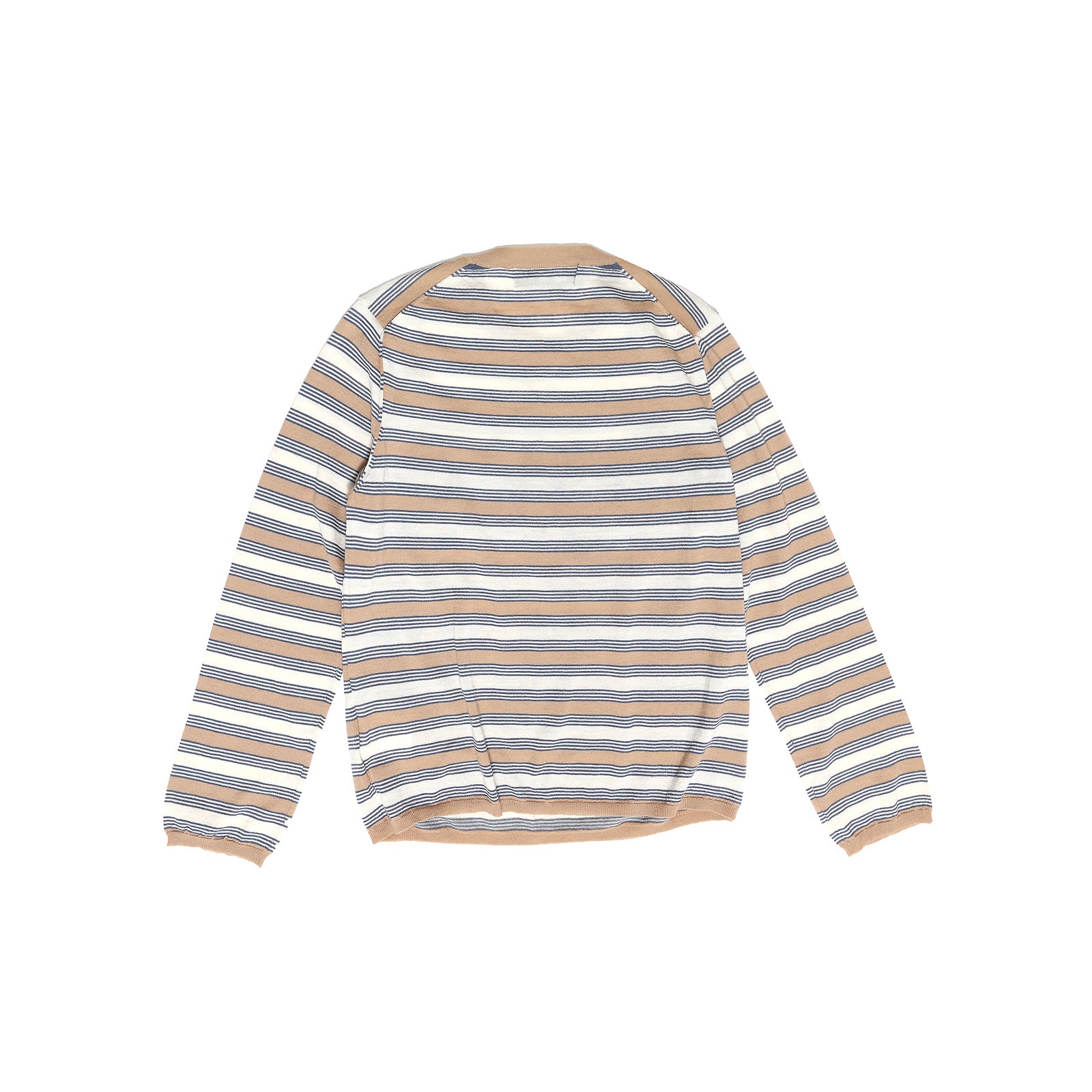 Comme des Garcons Homme Plus AD01 Fine Knit Floral Striped Longsleeve