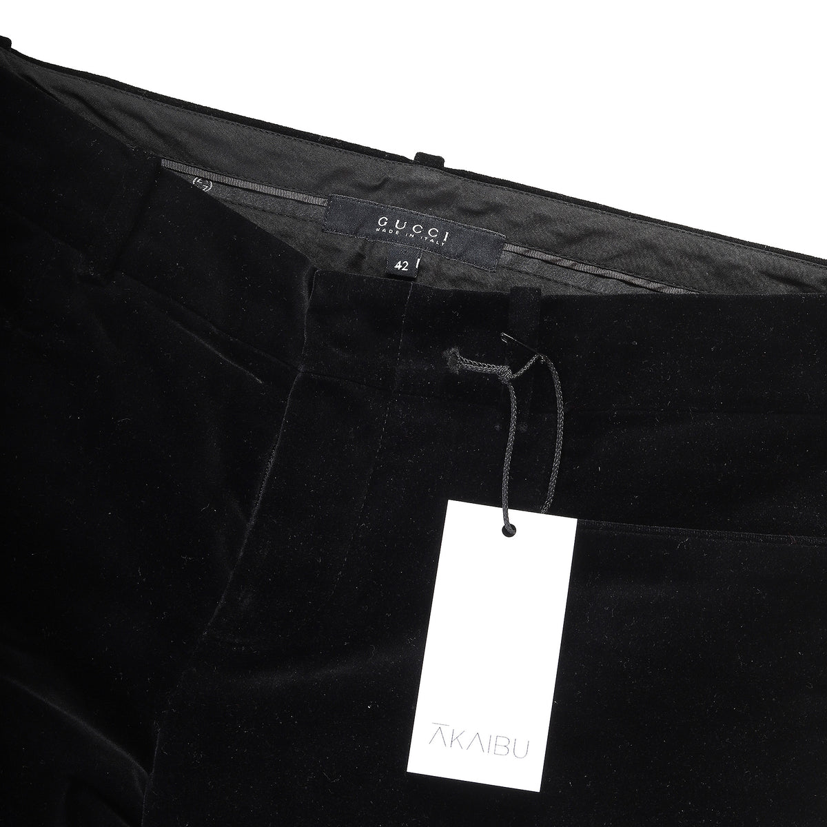 Gucci SS05 Tom Ford Velvet Flared Pants