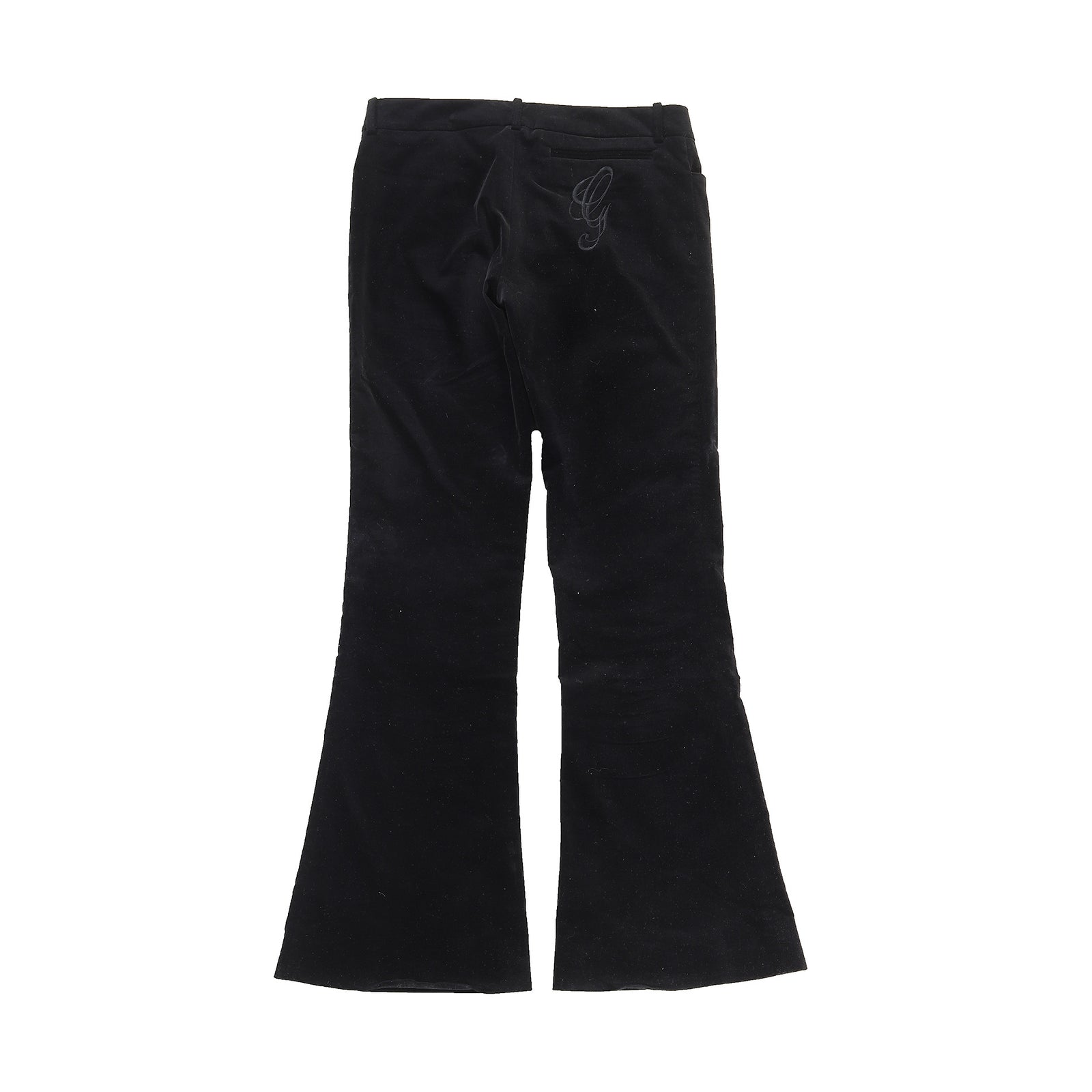 Gucci SS05 Tom Ford Velvet Flared Pants