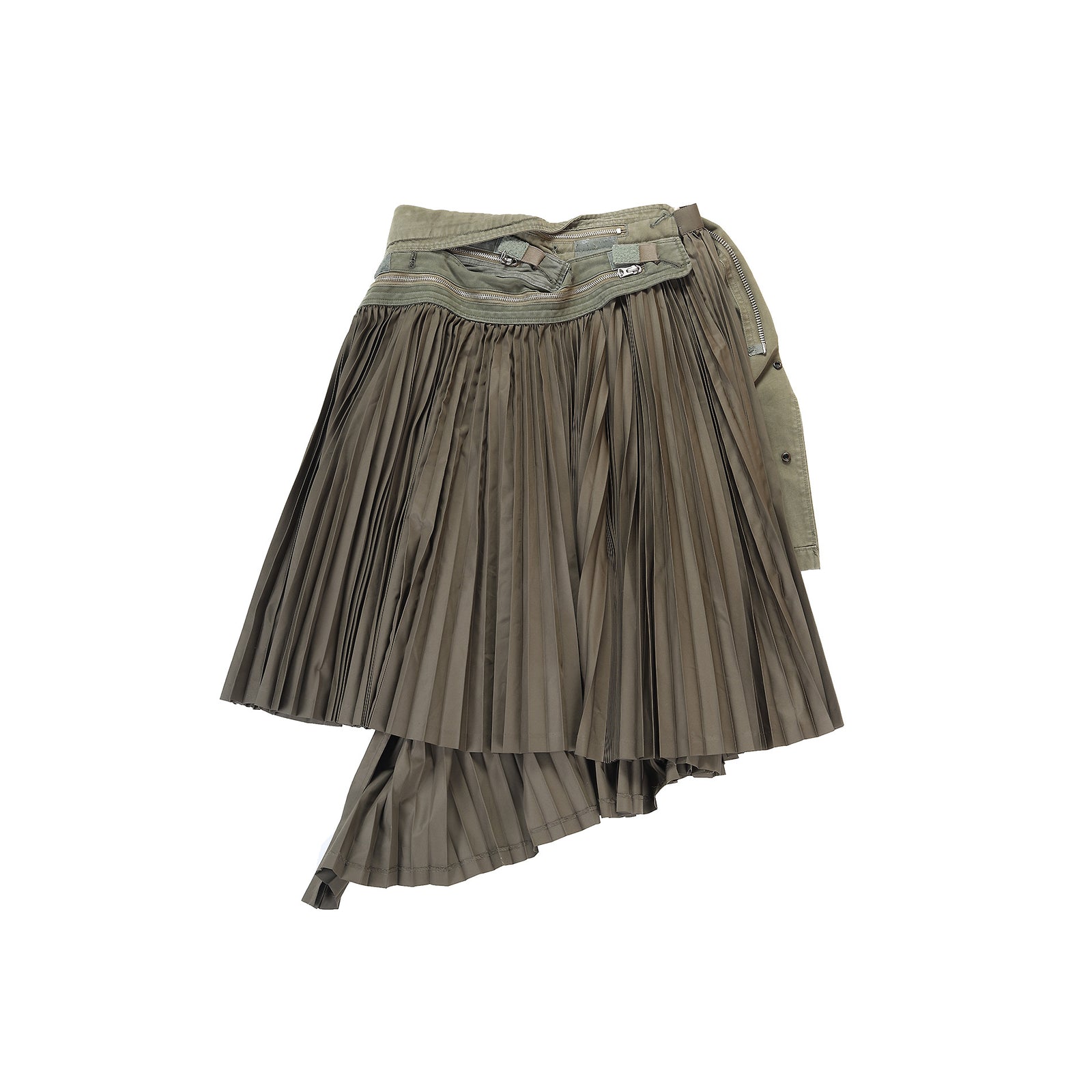 Junya Watanabe SS06 Reconstructed Pleated Military Skirt