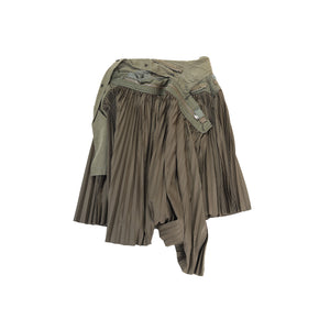 Junya Watanabe SS06 Reconstructed Pleated Military Skirt