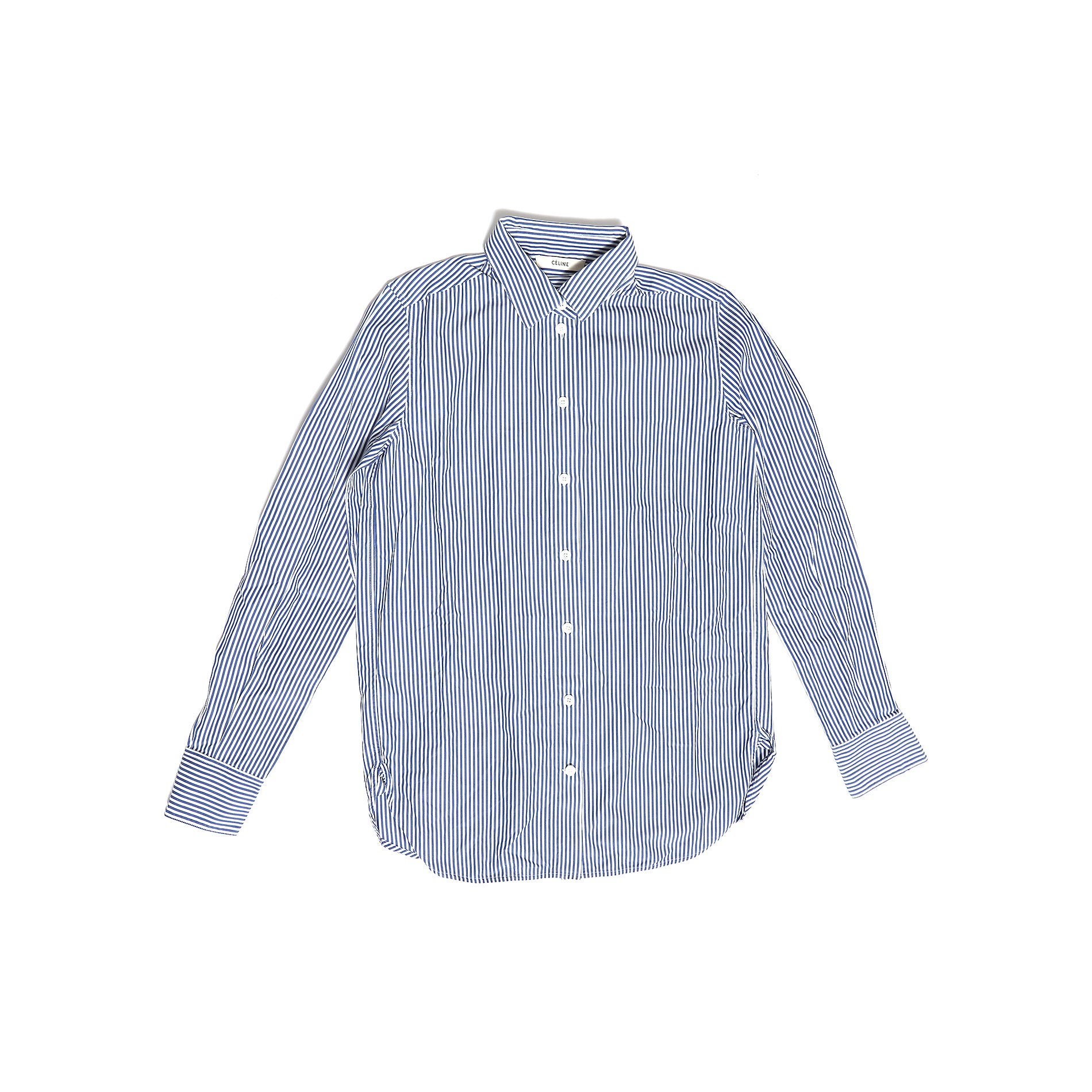 Chemise Céline Phoebe Philo Taille 34 - Modèle Rare, Blanc/noir, Occasion Très Bon état