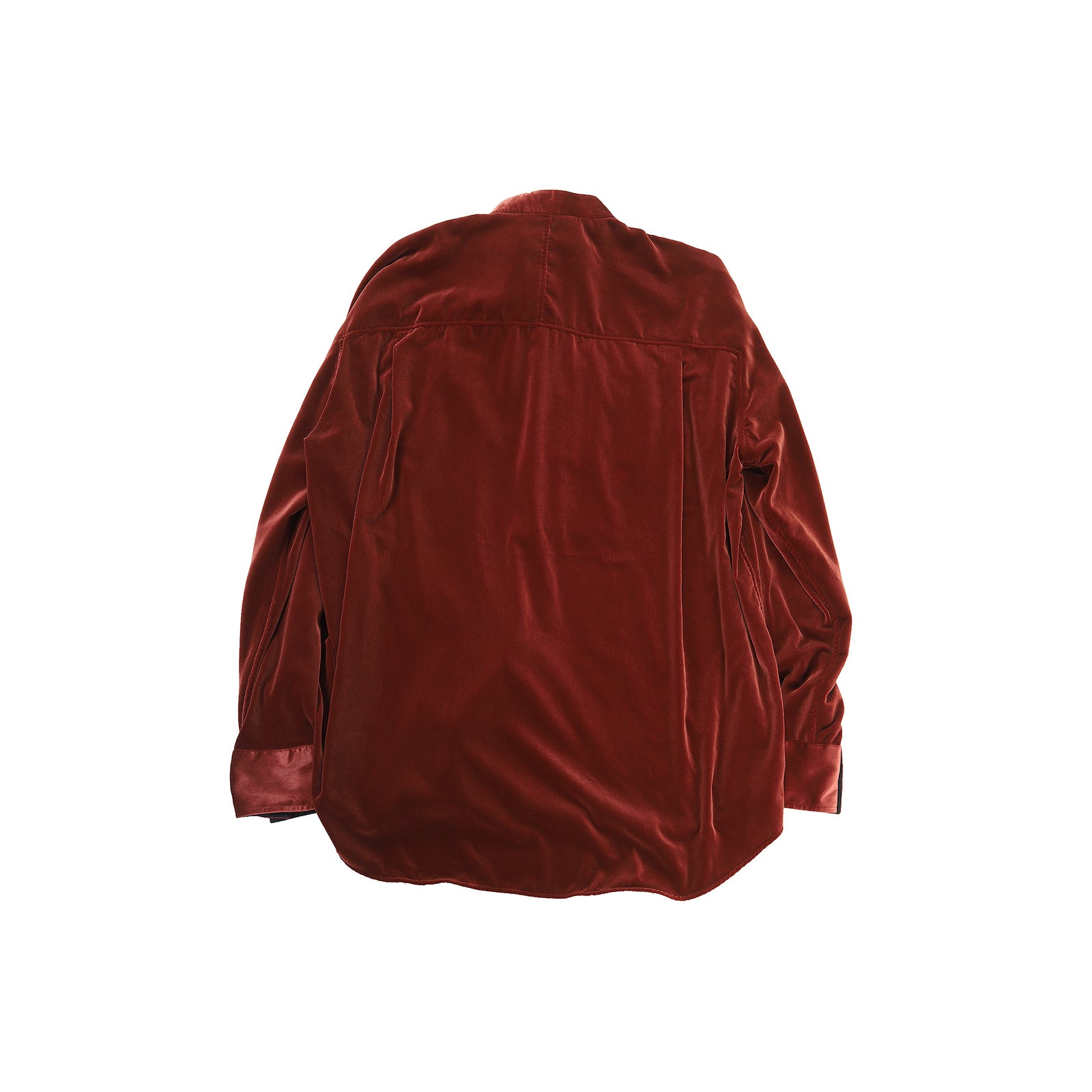 Haider Ackermann FW2015 Velvet Shirt