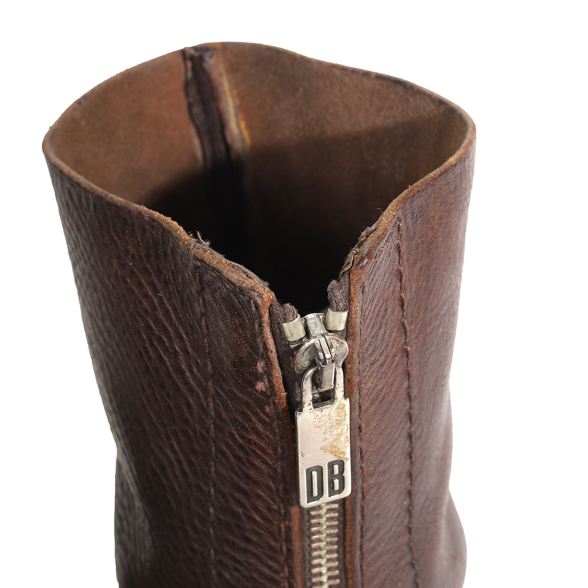Dirk Bikkembergs 90s Front Zip Leather Boots