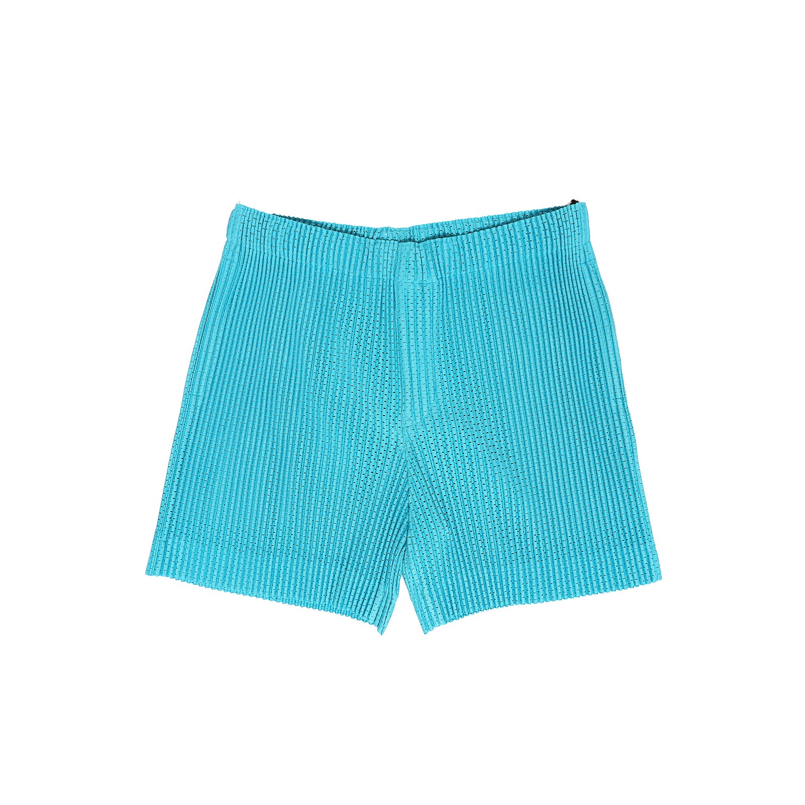 Issey Miyake Homme Plisse Teal Pleated Shorts