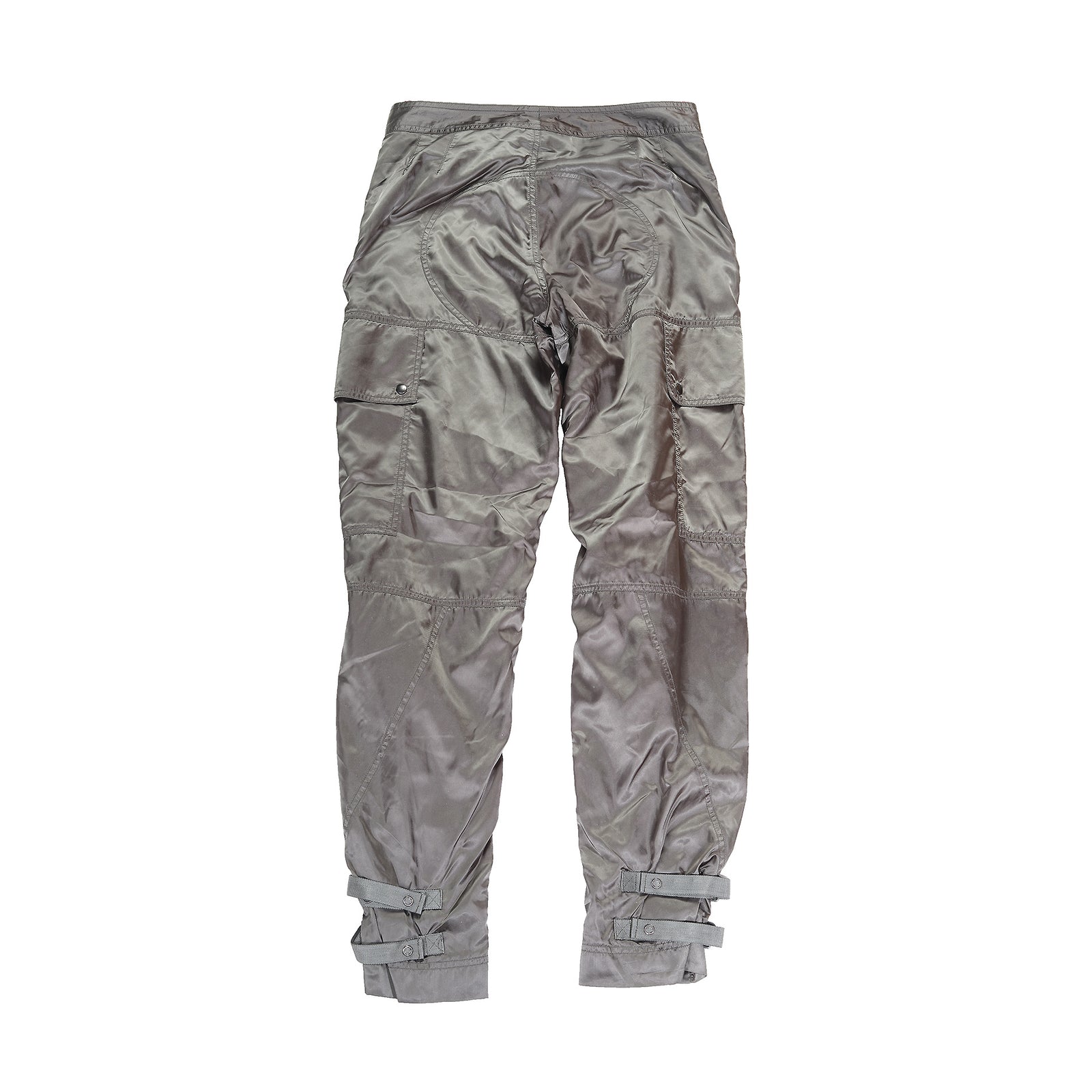 Prada 2000 Metallic Flight Cargo Pants