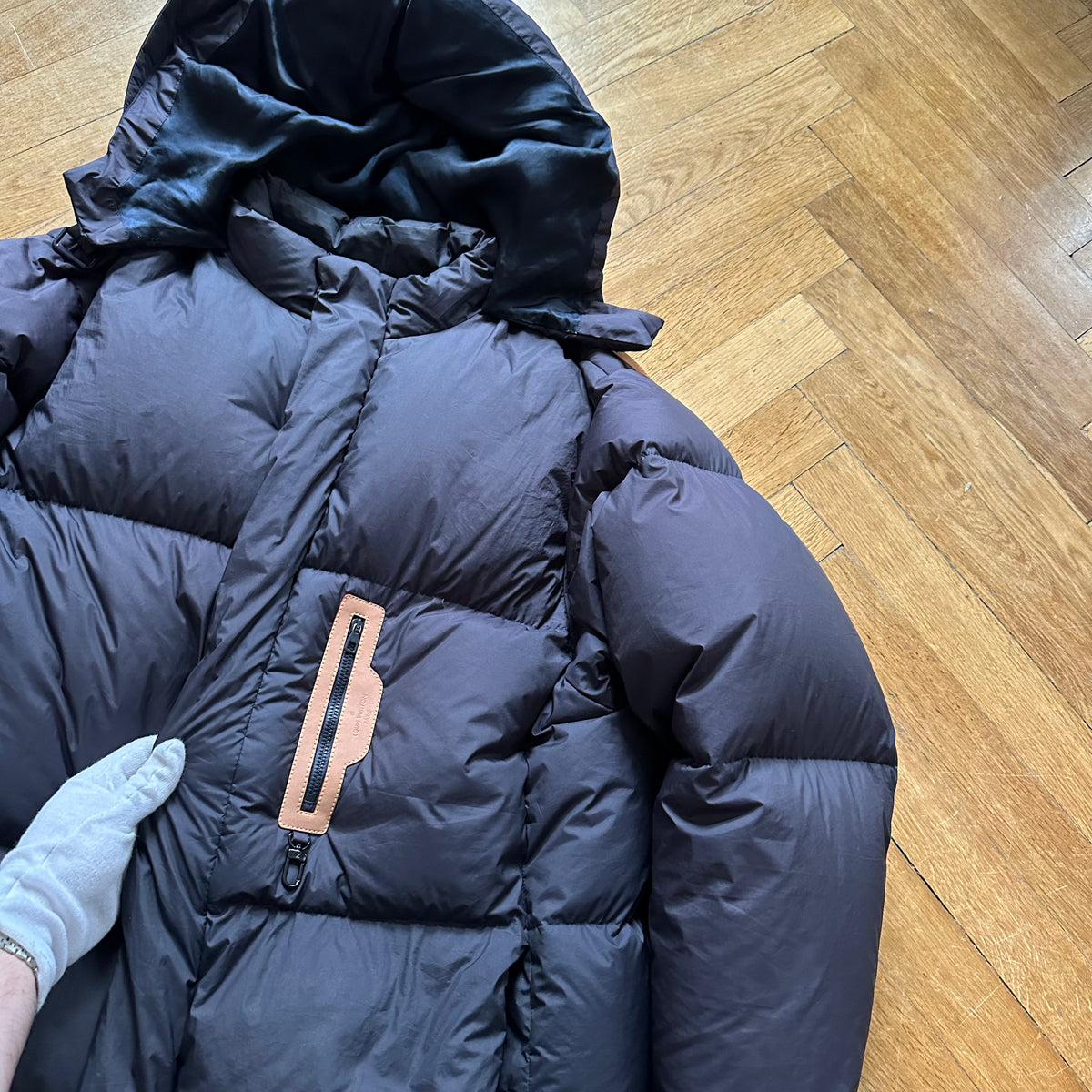 Louis Vuitton AW19 Hooded Puffy Down Jacket