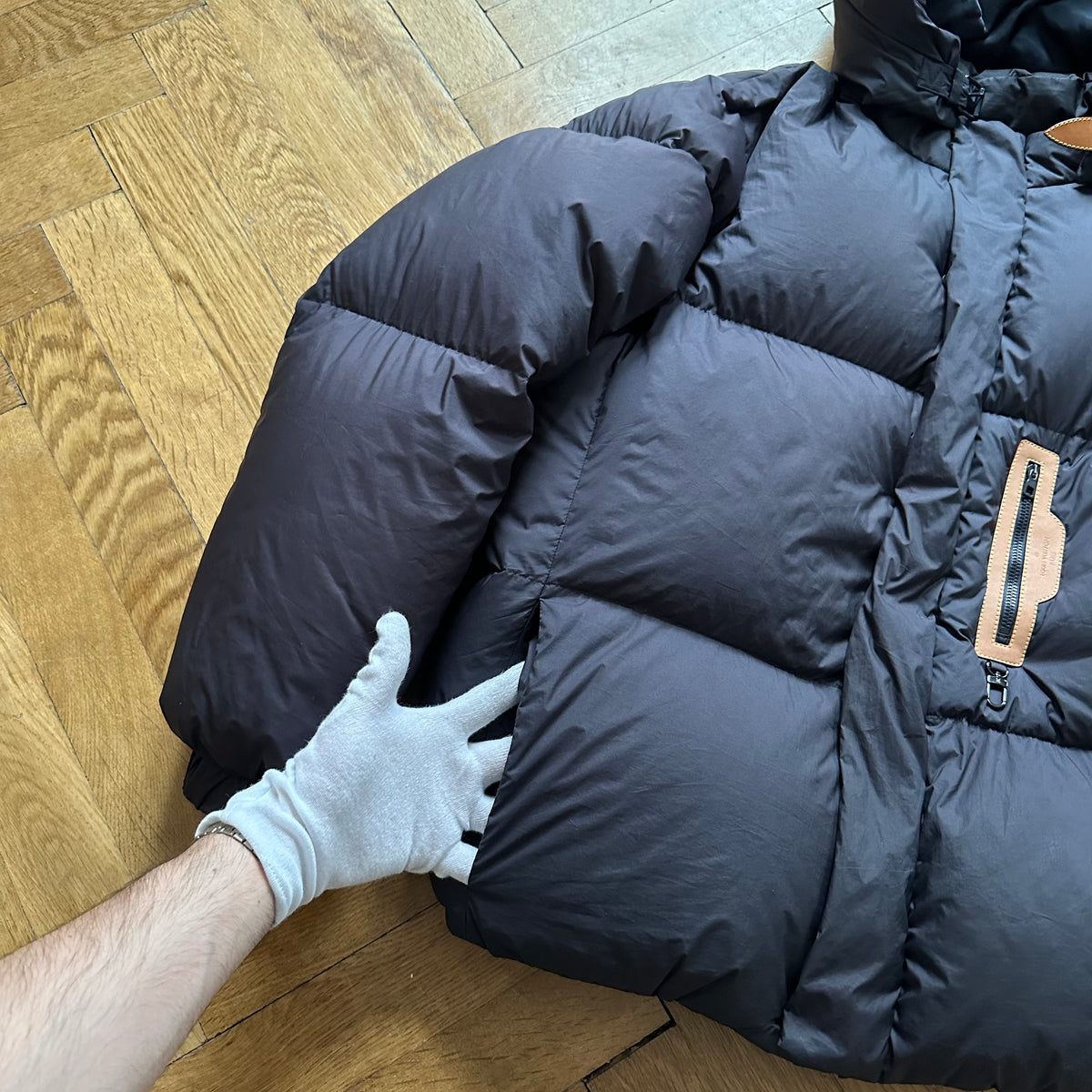 Louis Vuitton AW19 Hooded Puffy Down Jacket