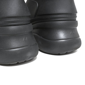 Balenciaga x Crocs Black Chunky Rubber Boots
